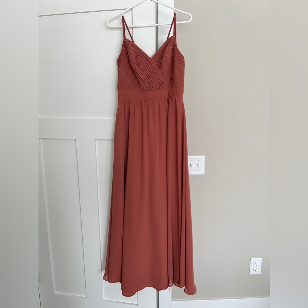Kennedy blue bridesmaid dress